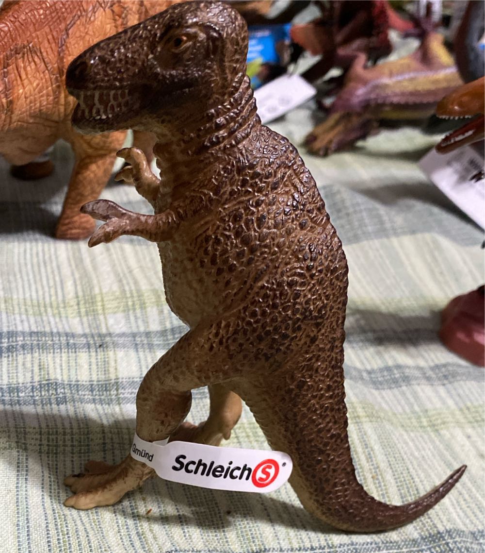 Schleich Tyrannosaurus Rex 7” Long Dinosaur TD 73508  vinyl figure collectible [Barcode 4005086145023] - Main Image 2
