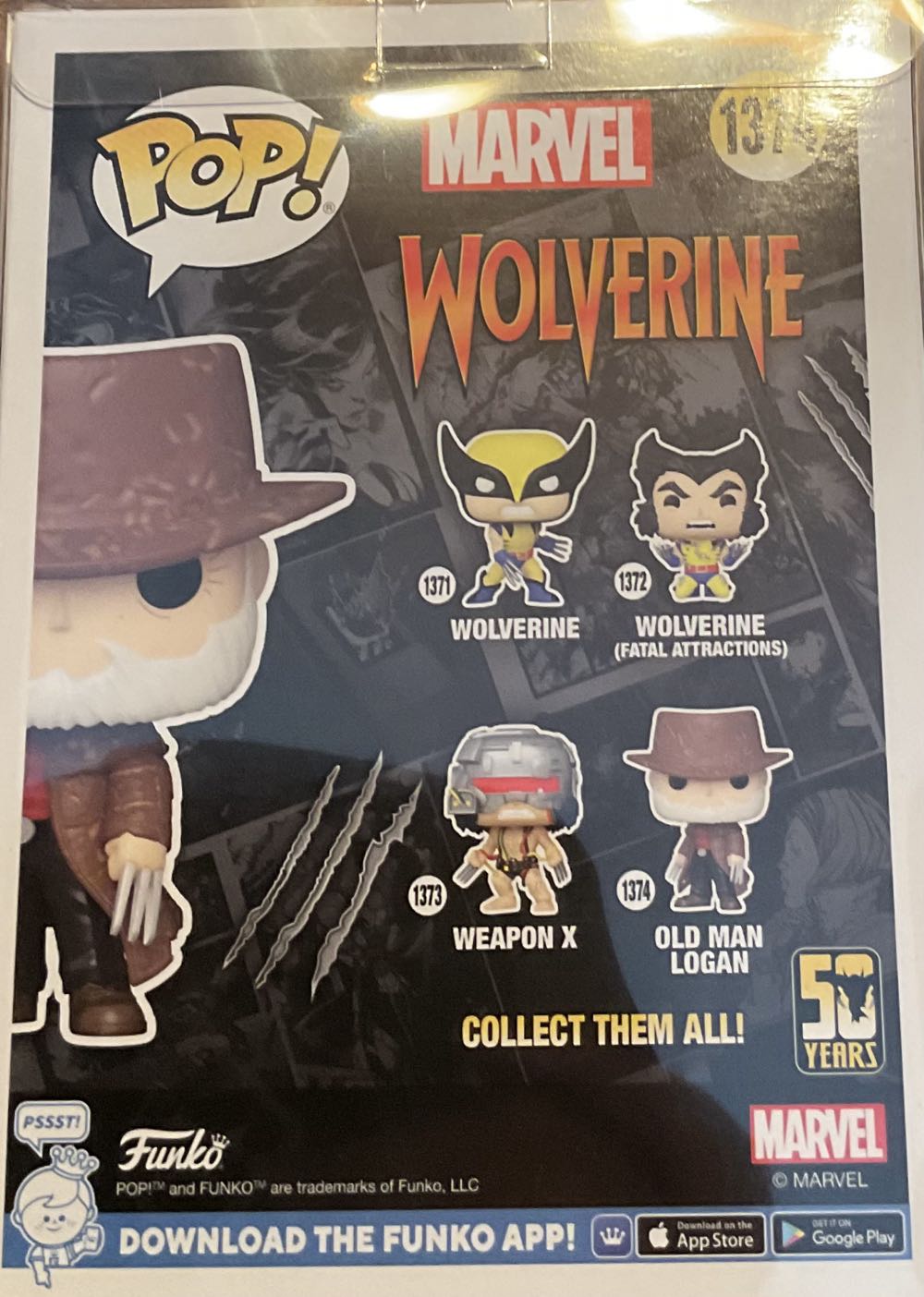 Old Man Logan # 1374 - Marvel Universe vinyl figure collectible [Barcode 889698774352] - Main Image 3