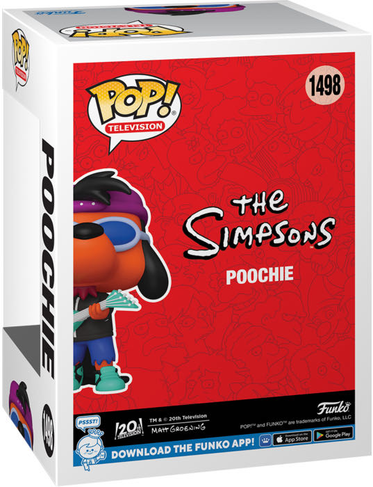 Simpsons 1498 - Poochie - The Simpsons vinyl figure collectible [Barcode 889698768450] - Main Image 2