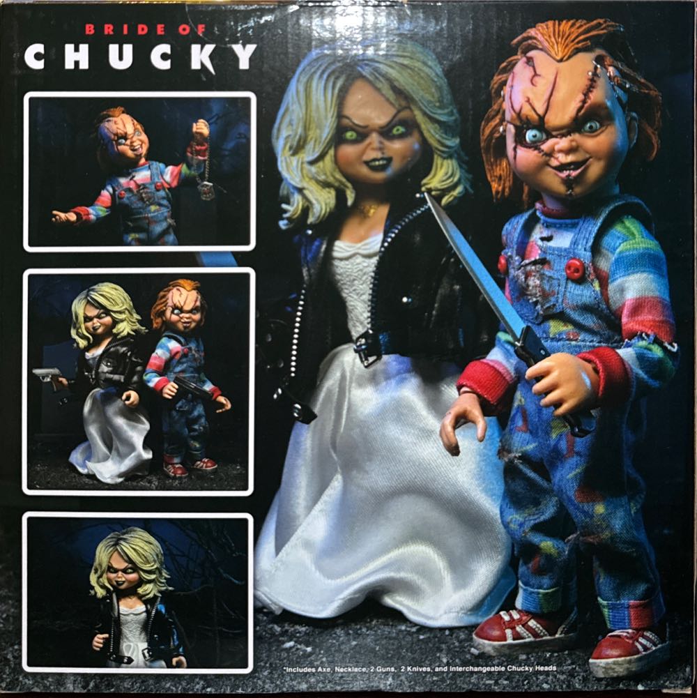 Chucky & Tiffany - Child’s Play vinyl figure collectible [Barcode 634482421215] - Main Image 2
