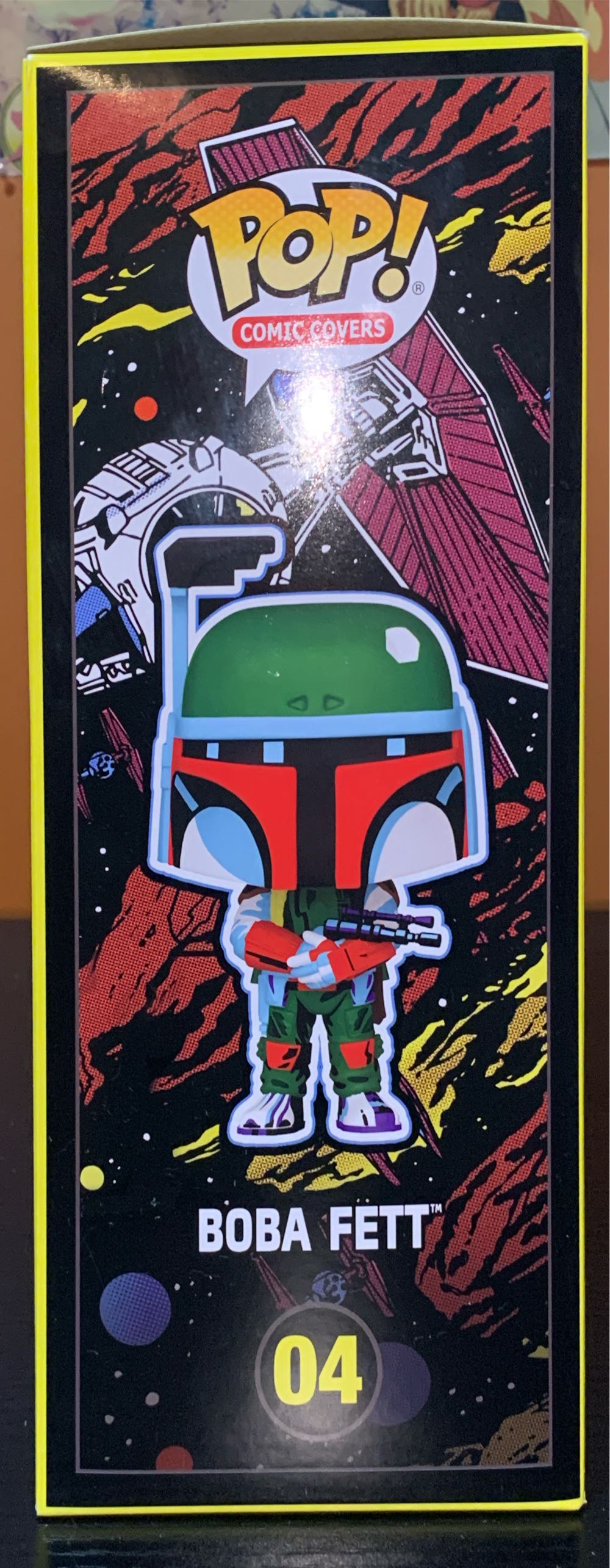 Boba Fett - 04 (Disney) Star Wars - Funko Pop Comic Covers - Star Wars vinyl figure collectible [Barcode 889698760874] - Main Image 4