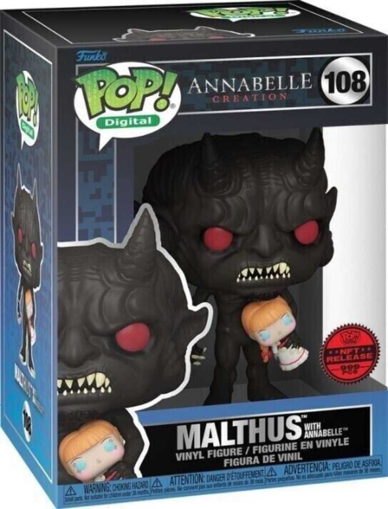 Malthus With Annabelle (NFT) - Annabelle vinyl figure collectible [Barcode 889698685573] - Main Image 2