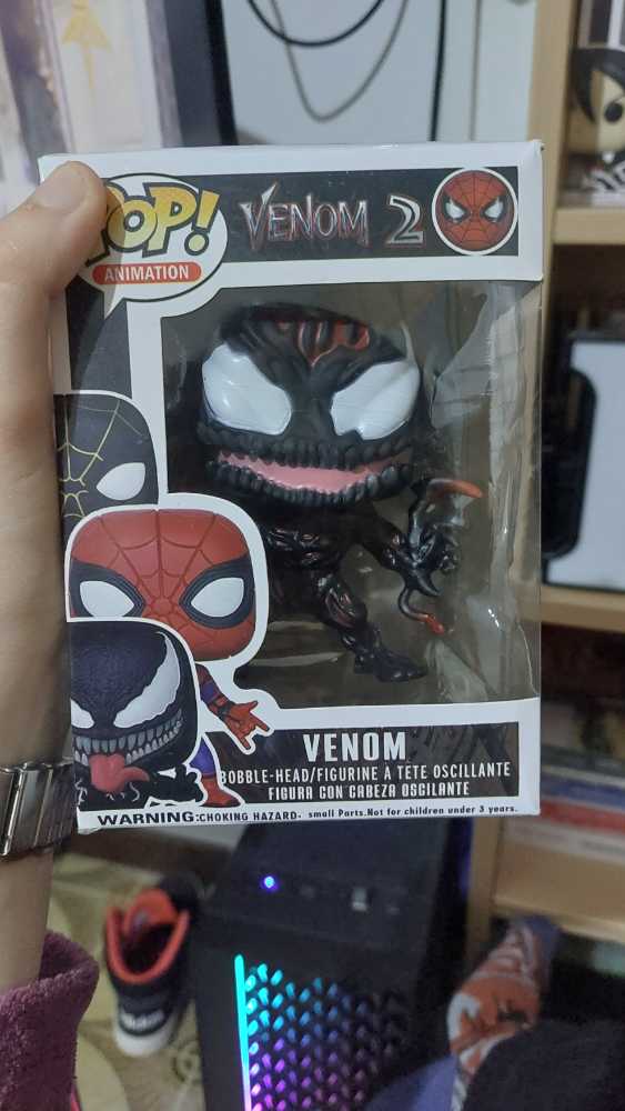 Funko Pop Venom En 6800220094421 Spider Man Marvel Pop!  vinyl figure collectible [Barcode 6800220094421] - Main Image 2