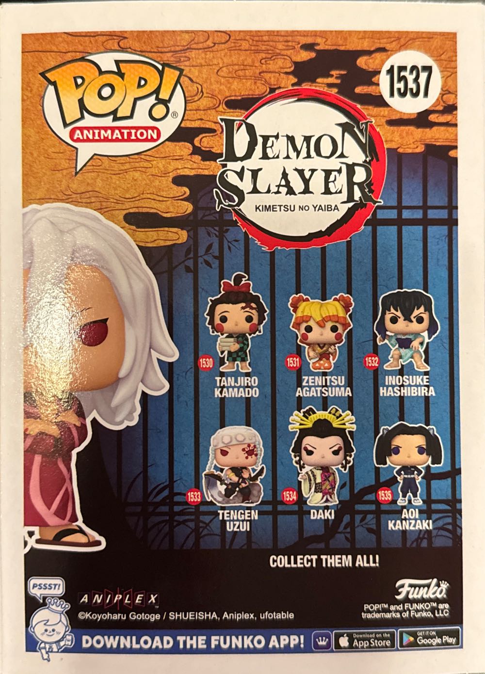 Tengen Uzui In Kimono - Demon Slayer vinyl figure collectible [Barcode 889698776141] - Main Image 3