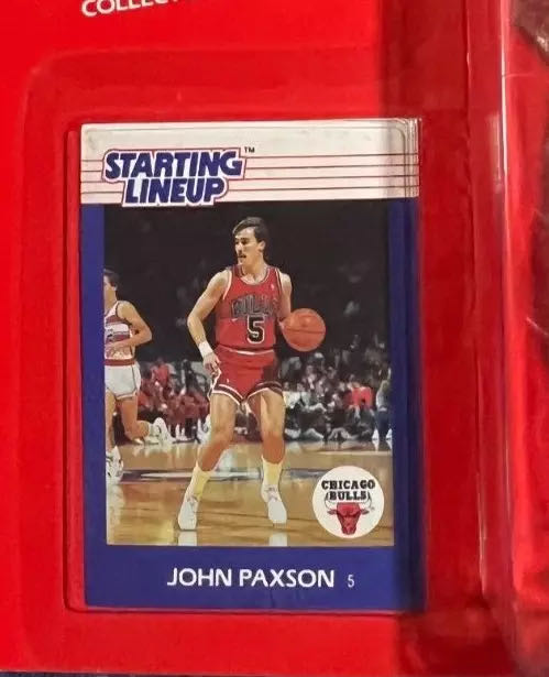 1988 ~ John Paxson ~ Starting Lineup ~ Chicago Bulls  vinyl figure collectible - Main Image 3