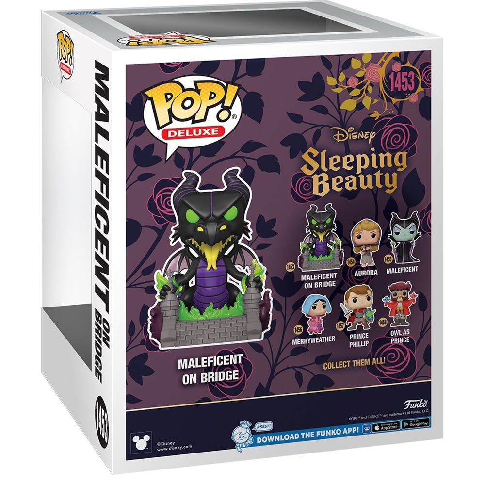 Maleficent On Bridge - Sleeping Beauty vinyl figure collectible [Barcode 889698781800] - Main Image 4