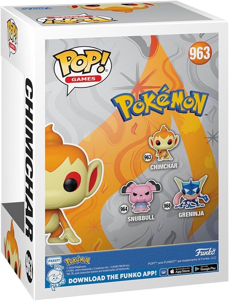 Chimchar - Pokémon vinyl figure collectible [Barcode 889698709248] - Main Image 2