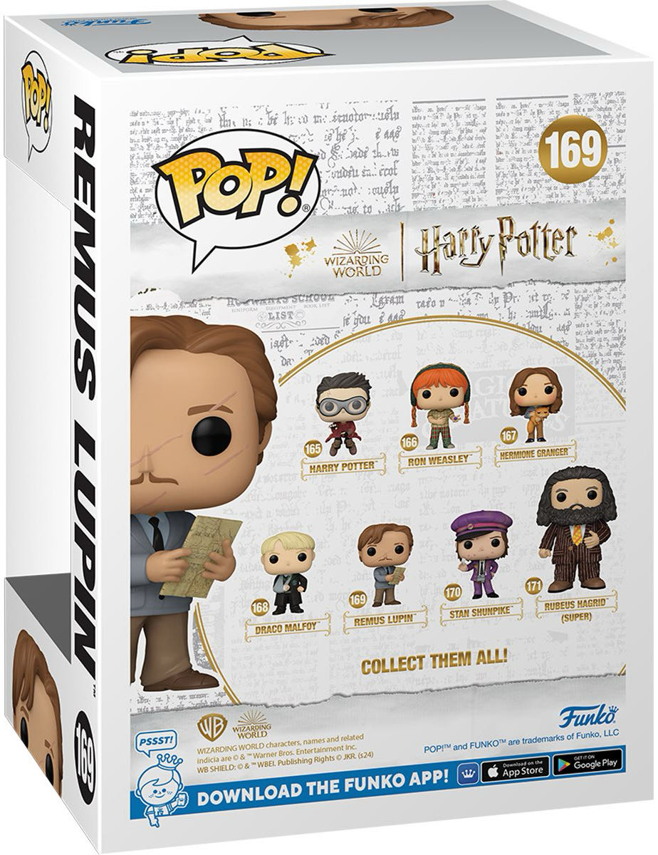 Remus Lupin w/ Map - Harry Potter vinyl figure collectible [Barcode 889698760041] - Main Image 2