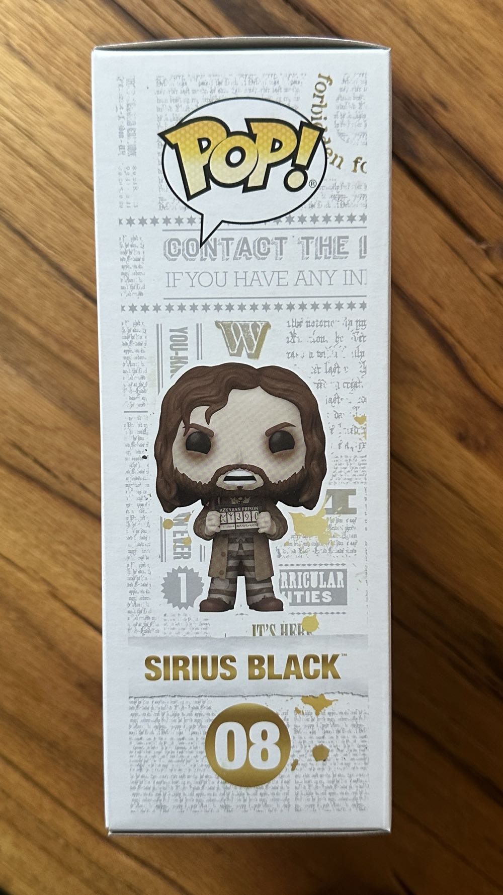 Sirius Black - Harry Potter vinyl figure collectible [Barcode 889698760010] - Main Image 4