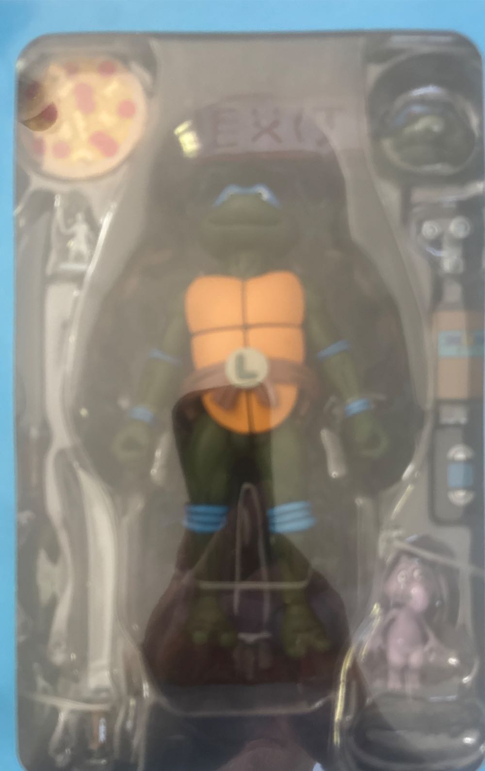 Neca TMNT Pizza Club: Leonardo Leads Vol # 13 - Teenage Mutant Ninja Turtles vinyl figure collectible [Barcode 634482543528] - Main Image 2