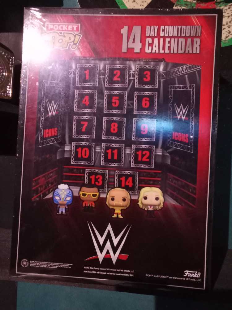 Funko Pop! Contdown Calendar: Wwe Countdown Calendar 14 Day  vinyl figure collectible [Barcode 889698706469] - Main Image 3