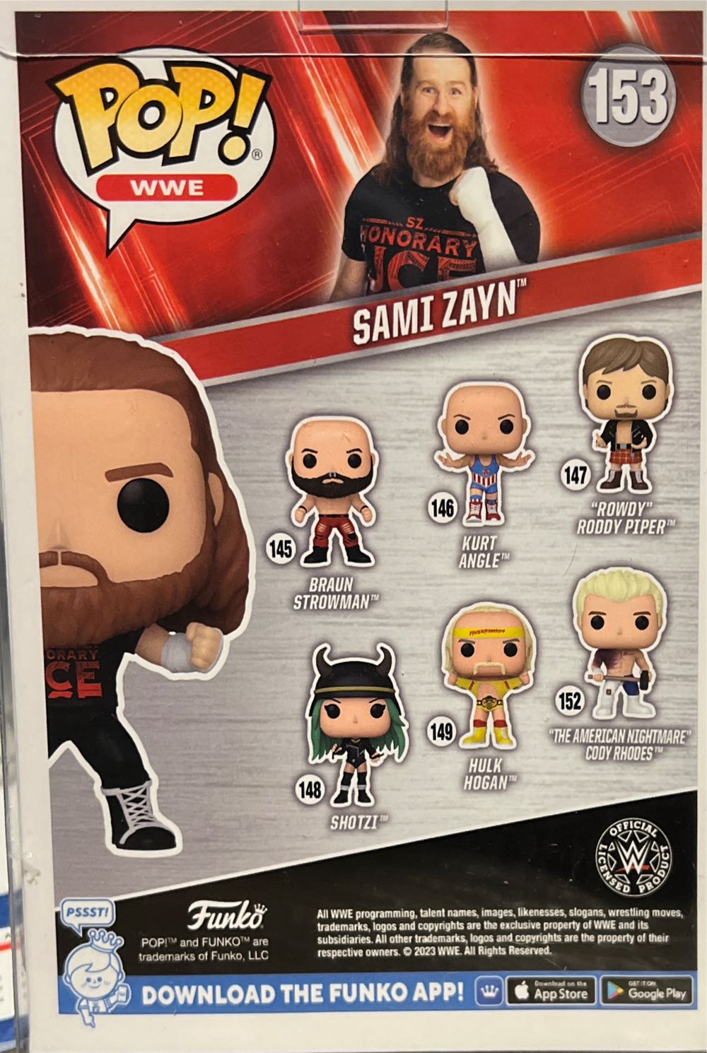 Sami Zayn - WWE vinyl figure collectible - Main Image 2