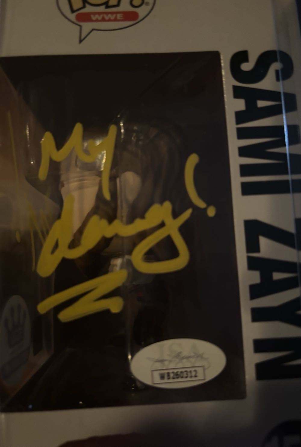 Sami Zayn - WWE vinyl figure collectible - Main Image 3