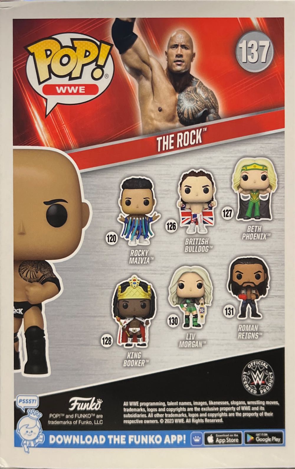 The Rock - WWE vinyl figure collectible - Main Image 2