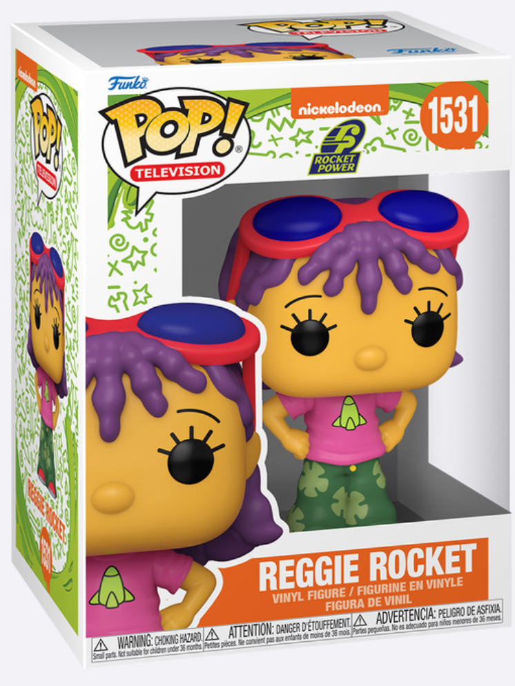 Reggie Rocket  vinyl figure collectible [Barcode 889698757430] - Main Image 2