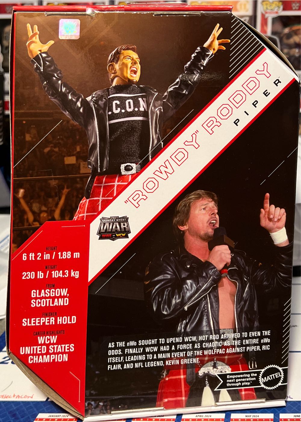 Roddy Piper  vinyl figure collectible - Main Image 2