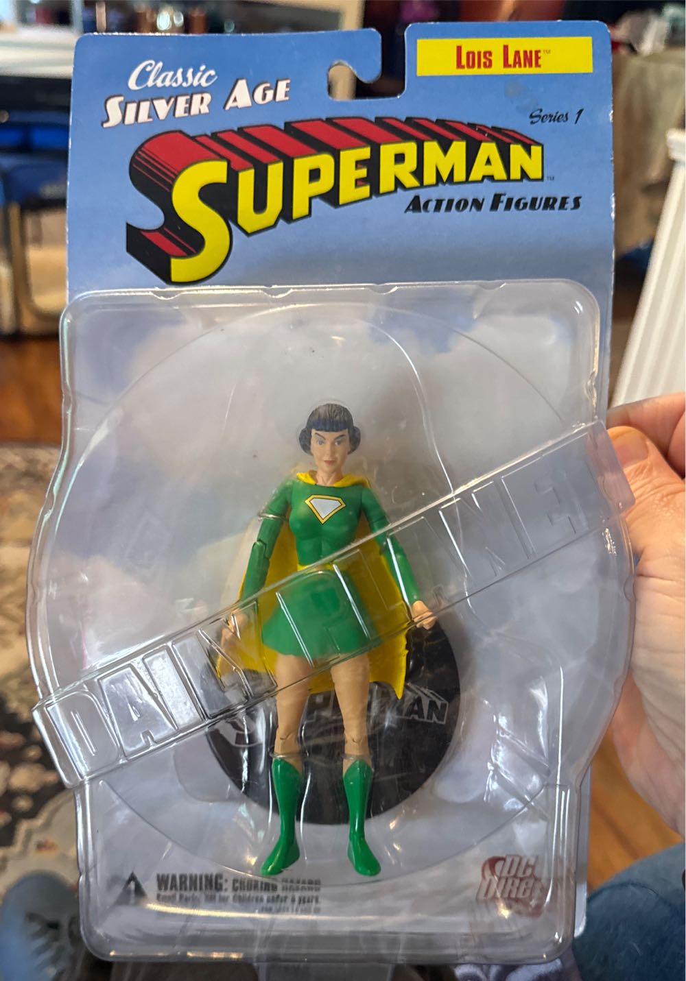 Diamond Comic Distributors Classic Silver Age Superman Series: Lois Lane 6”  vinyl figure collectible [Barcode 761941253619] - Main Image 2