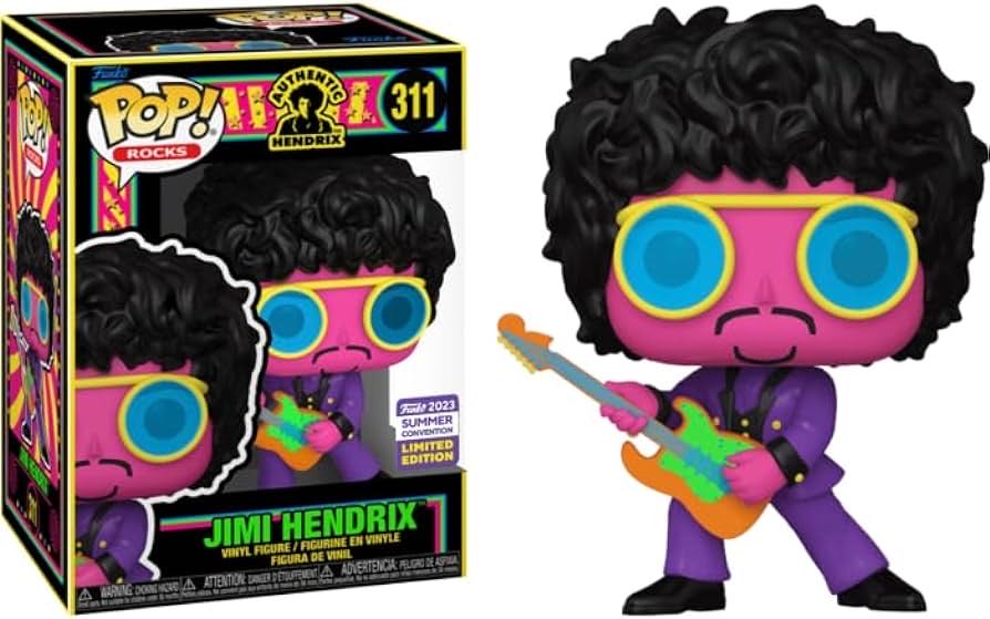 Jimi Hendrix - Jimi Hendrix vinyl figure collectible [Barcode 889698702850] - Main Image 2