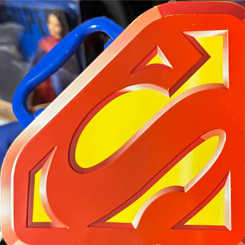 Superman Wrist, Watch And Radio Earpiece In A Superman shield Shaped Box - DC Comics vinyl figure collectible - Main Image 2