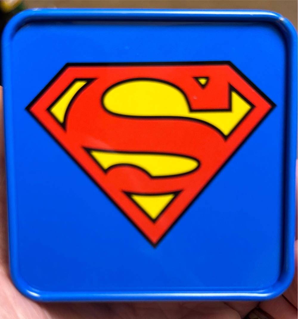 Superman digital wrist watch for kids. In Superman comics type Tin  vinyl figure collectible - Main Image 3