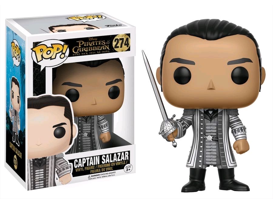 Captain Salazar - Pirates of the Caribbean vinyl figure collectible [Barcode 889698128049] - Main Image 2