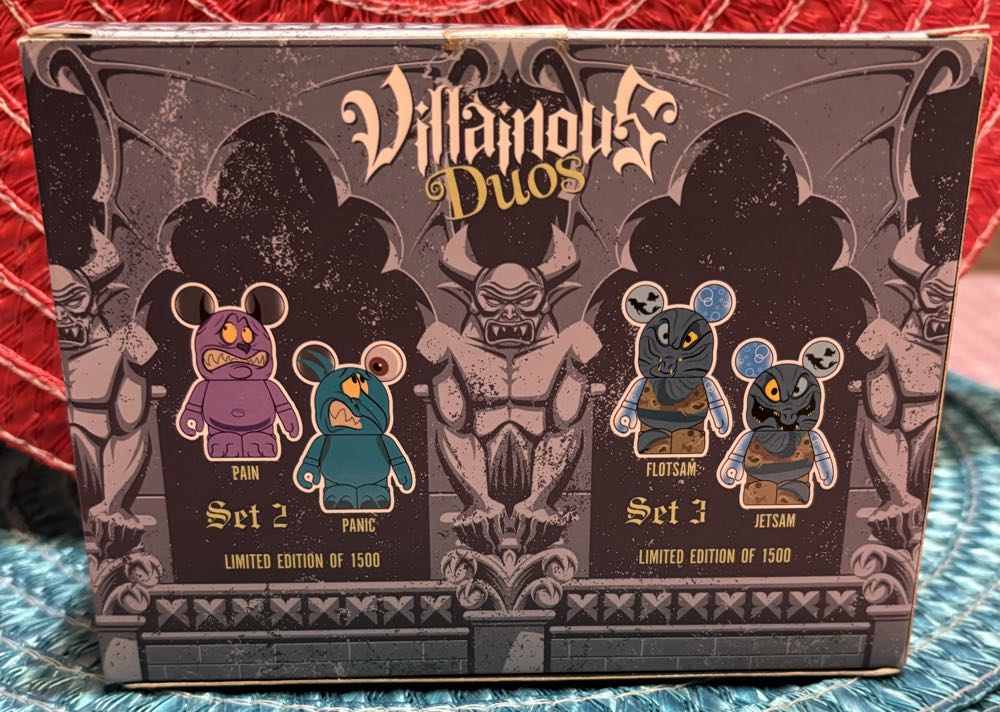 Disney Parks Vinylmation Villainous Duos ”Pain And Panic” Ltd. Edition1500 Sets  vinyl figure collectible [Barcode 400008832342] - Main Image 2