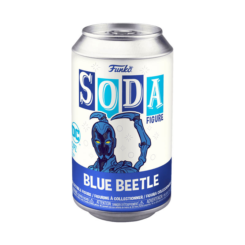 Funko Vinyl Soda DC Blue Beetle: Blue Beetle - DC Comics vinyl figure collectible [Barcode 889698734370] - Main Image 2