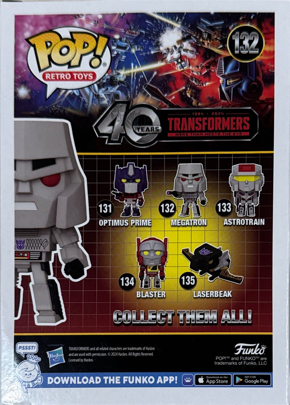 Megatron - Transformers vinyl figure collectible [Barcode 889698809863] - Main Image 3