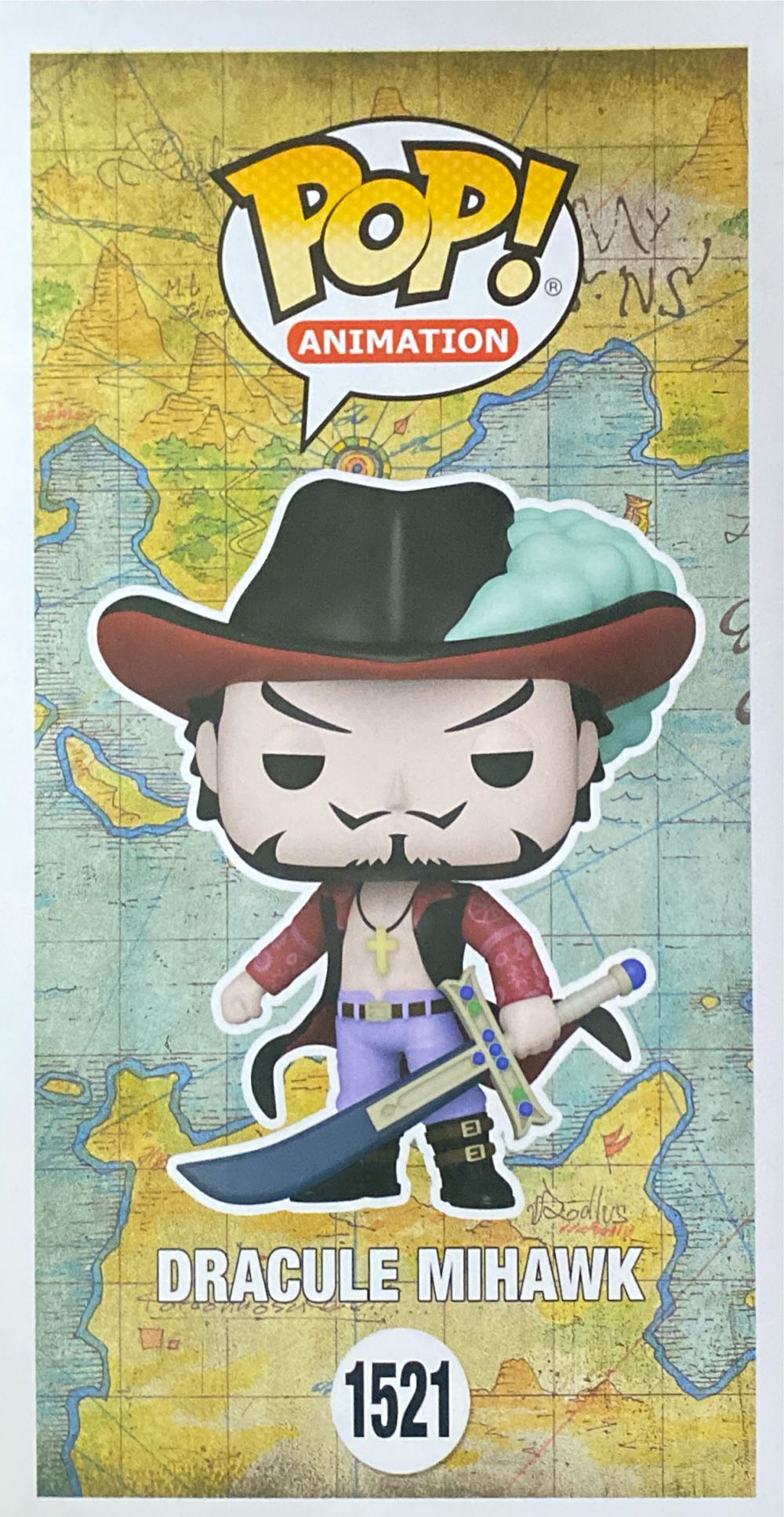 Dracule Mihawk - One Piece vinyl figure collectible [Barcode 889698771085] - Main Image 2