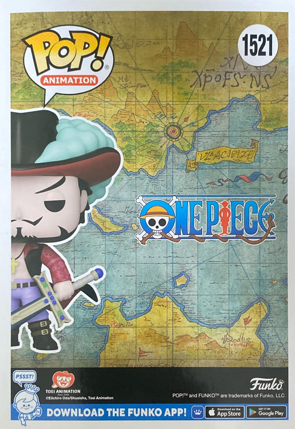 Dracule Mihawk - One Piece vinyl figure collectible [Barcode 889698771085] - Main Image 3