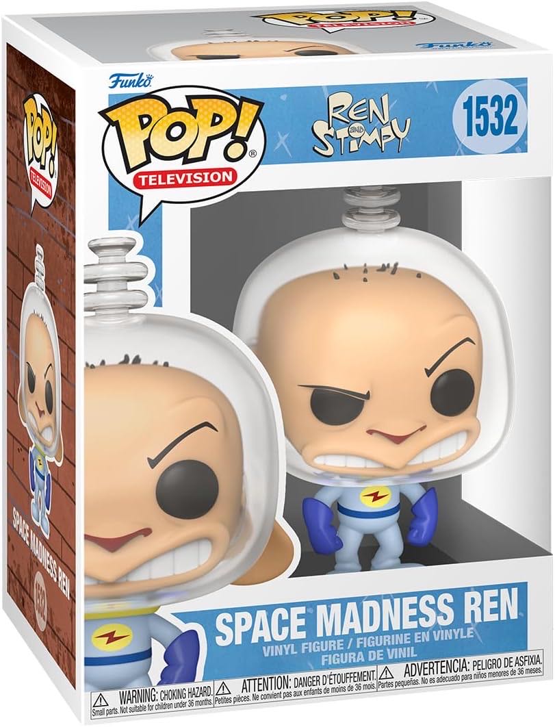 Space Madness Ren  vinyl figure collectible [Barcode 889698757447] - Main Image 2