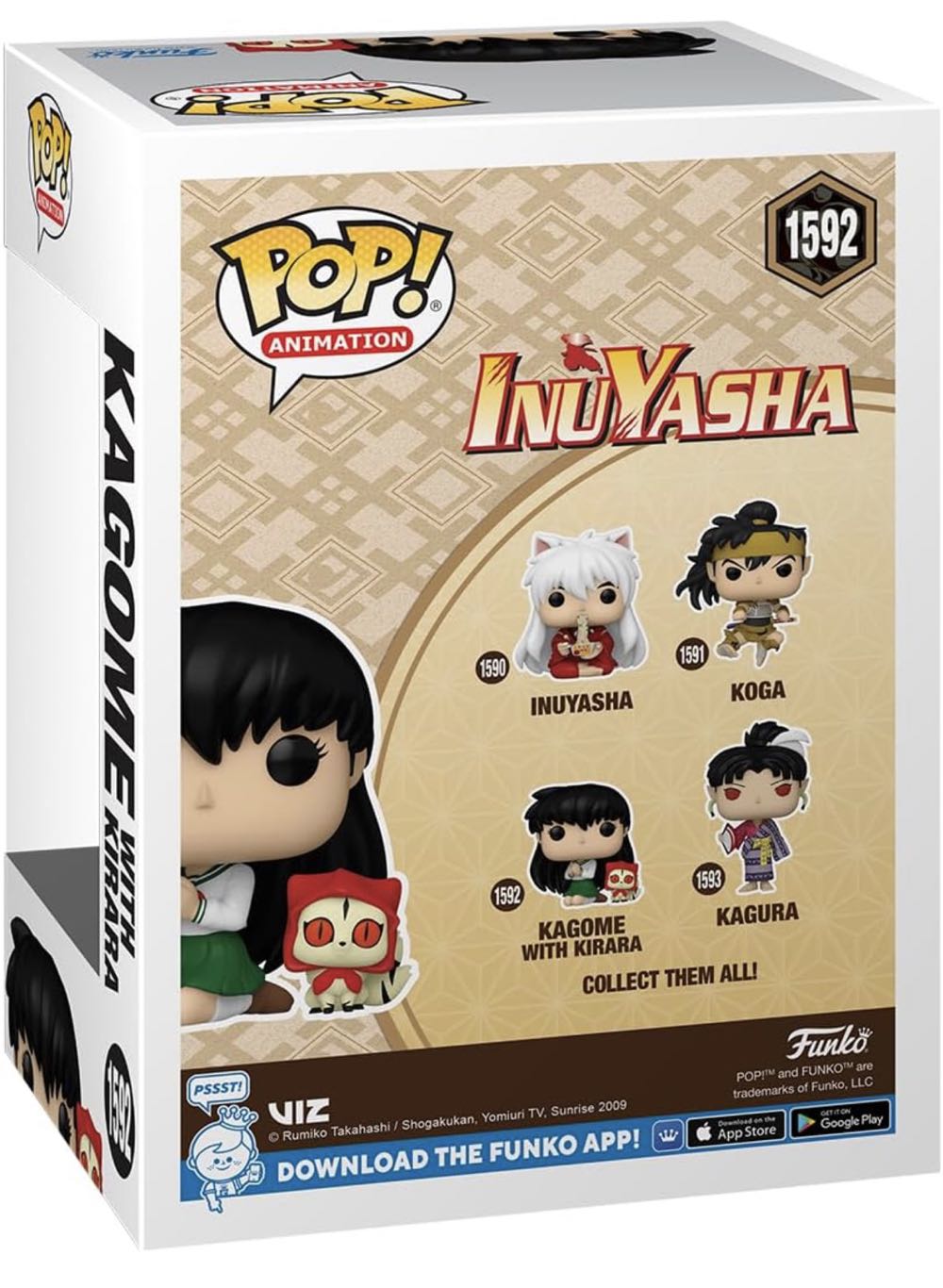 Inuyasha: Kagome With Kirara  vinyl figure collectible [Barcode 889698756150] - Main Image 4