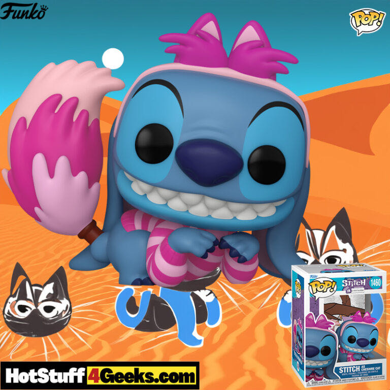 Stitch as Cheshire Cat - Lilo and Stitch vinyl figure collectible [Barcode 889698751636] - Main Image 2