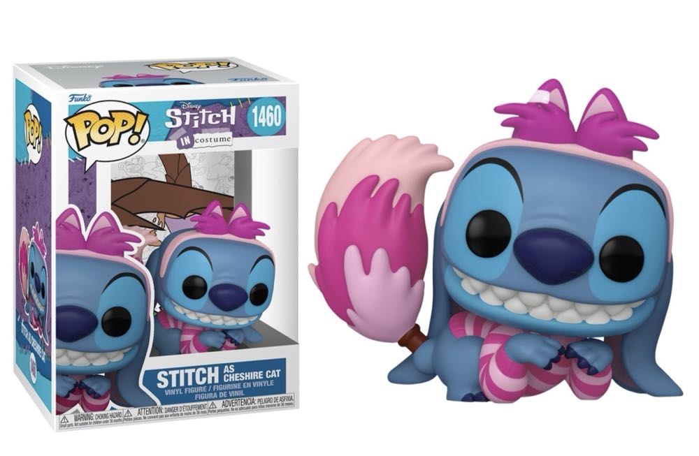 Stitch as Cheshire Cat - Lilo and Stitch vinyl figure collectible [Barcode 889698751636] - Main Image 3