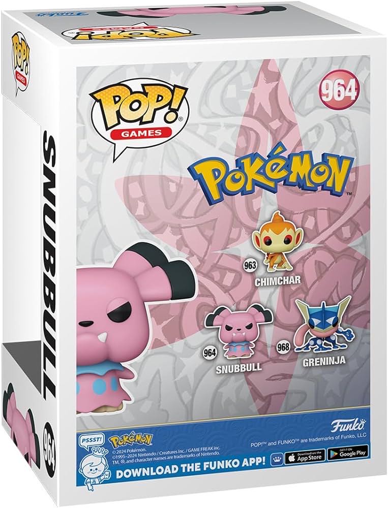 Pokémon: Snubbull - Pokémon vinyl figure collectible [Barcode 889698709286] - Main Image 2