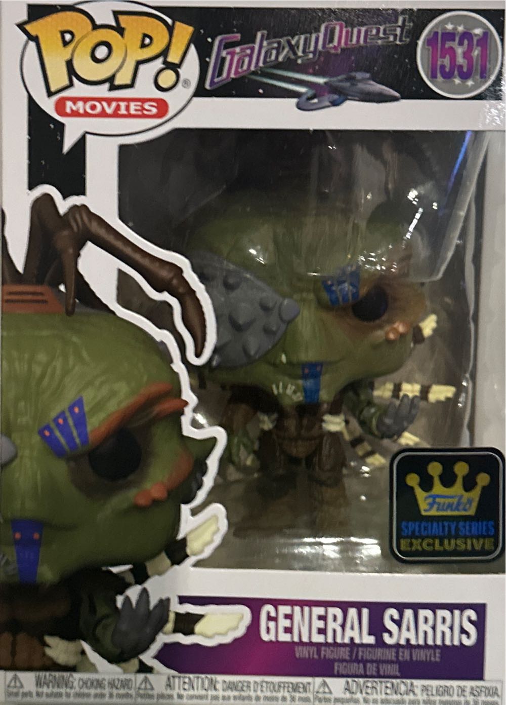 General Sarris - Galaxy Quest vinyl figure collectible [Barcode 889698767453] - Main Image 4