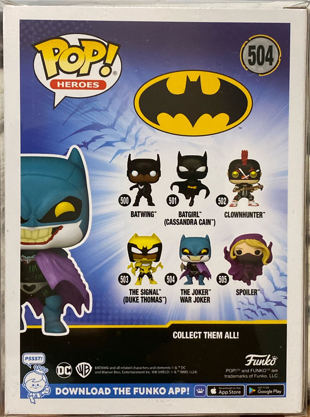The Joker - Batman vinyl figure collectible [Barcode 889698760737] - Main Image 3