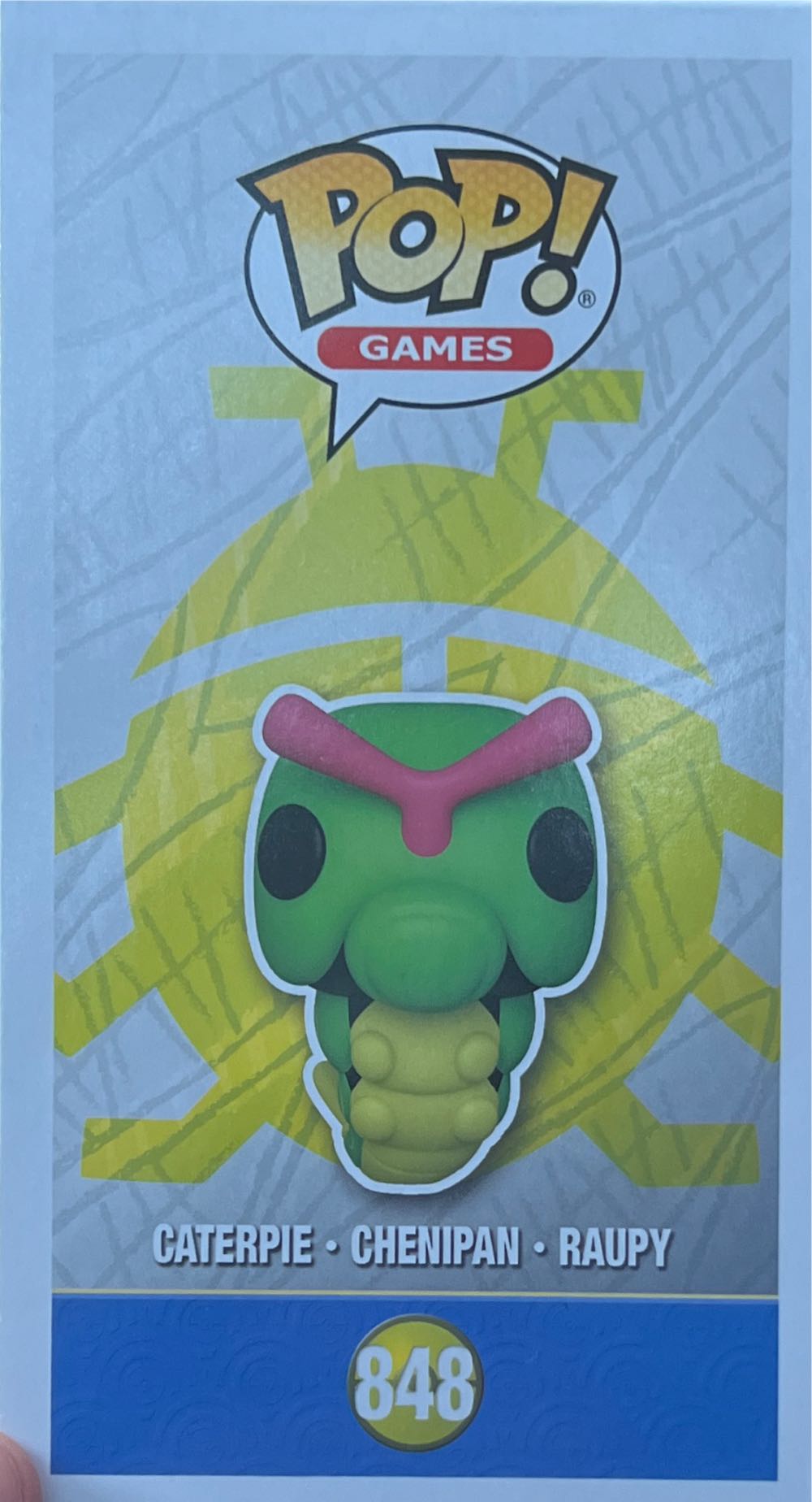 Caterpie - Pokémon vinyl figure collectible [Barcode 889698746281] - Main Image 2