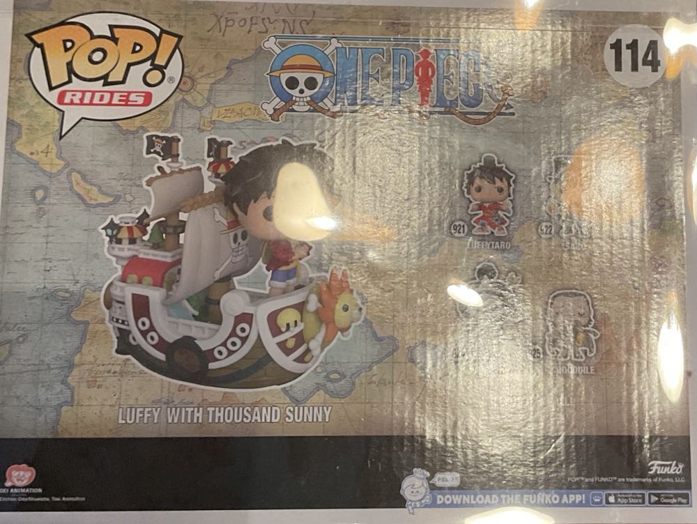 Luffy With Thousand Sunny - One Piece vinyl figure collectible [Barcode 889698653671] - Main Image 3