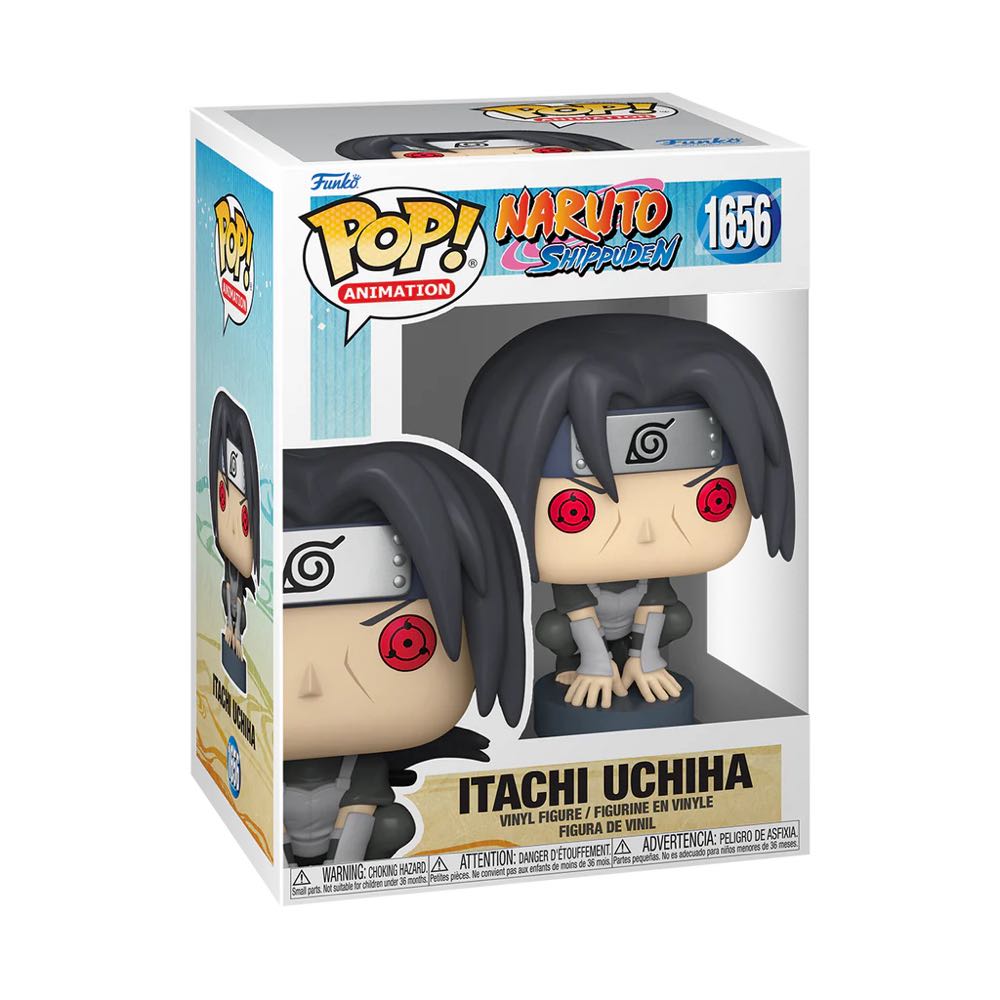 Itachi Uchiha (Crouching) Pop! 1656 - Naruto Shippuden vinyl figure collectible - Main Image 2