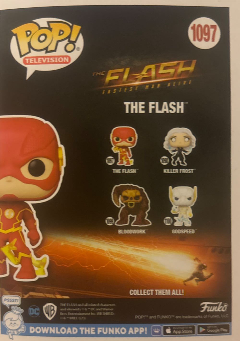The Flash - The fastest man Alive - The Flash vinyl figure collectible [Barcode 889698636391] - Main Image 2