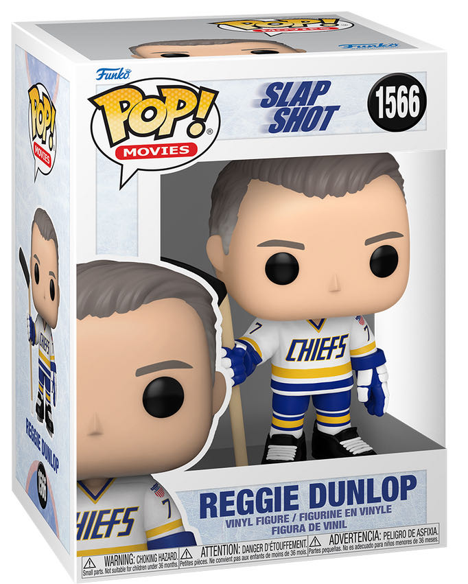Slapshot - Reggie Dunlop  vinyl figure collectible [Barcode 889698760409] - Main Image 2