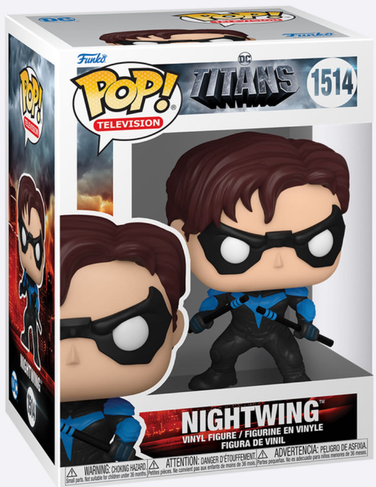 Nightwing  vinyl figure collectible [Barcode 889698758772] - Main Image 2