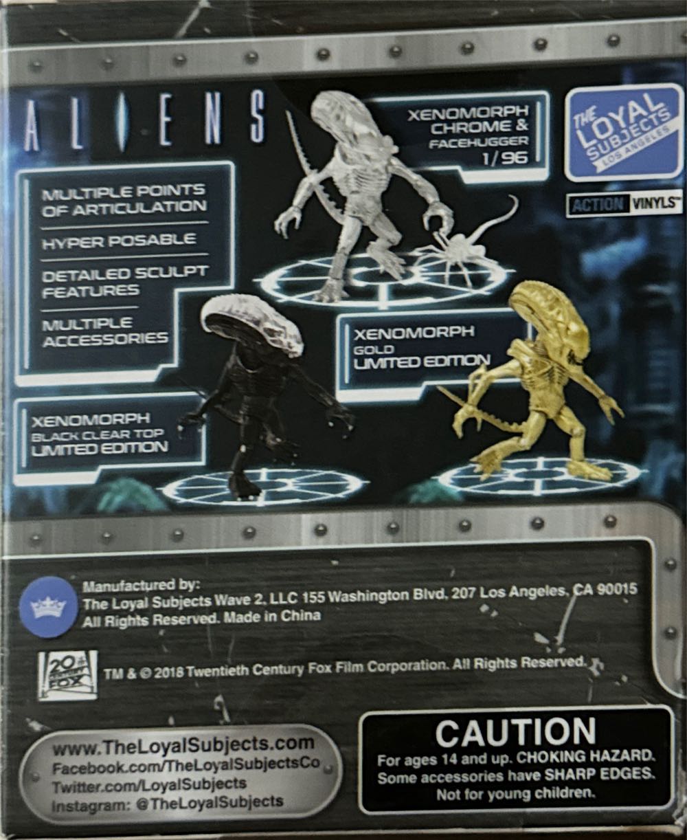 The Loyal Subjects William Hudson  vinyl figure collectible - Main Image 3