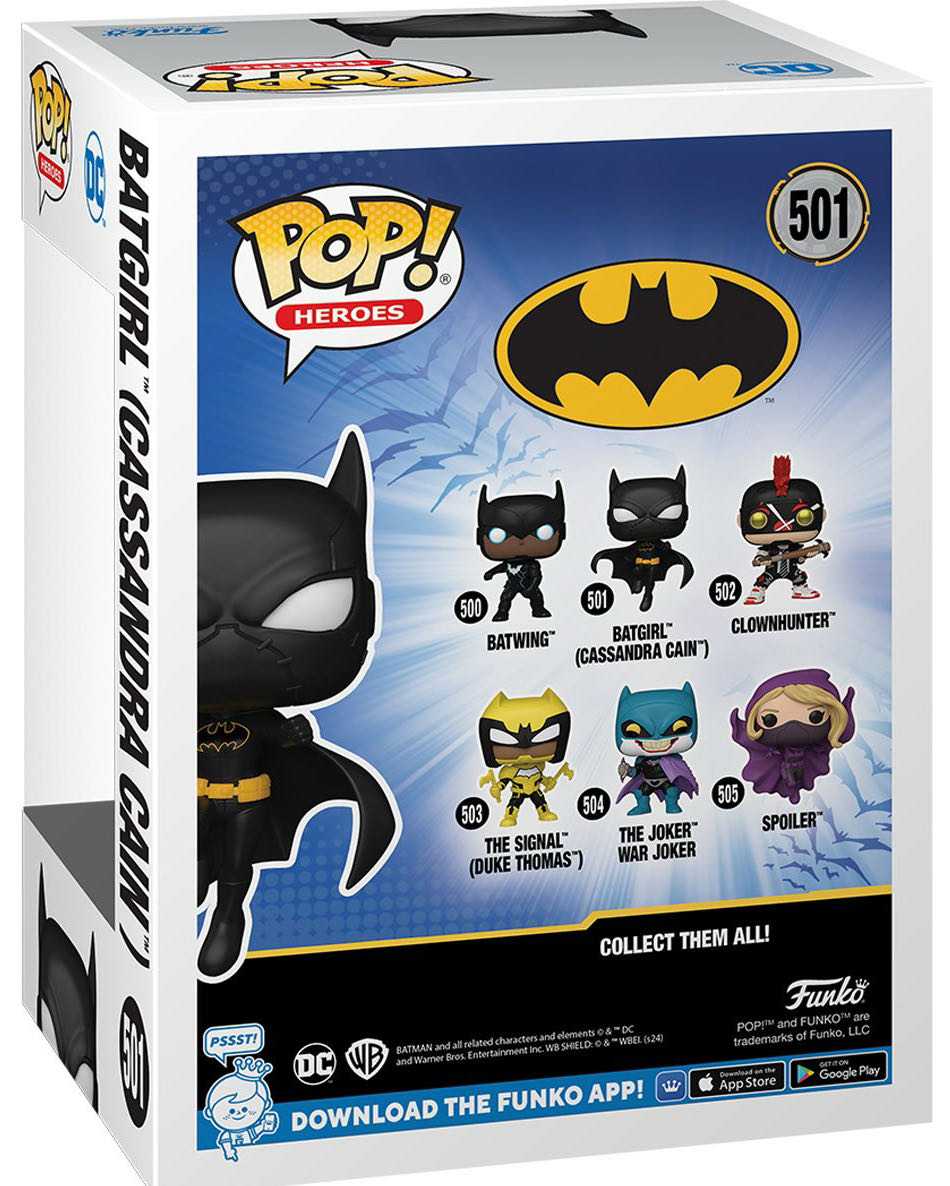Batgirl (Cassandra Cain) - DC Universe vinyl figure collectible [Barcode 889698760706] - Main Image 2