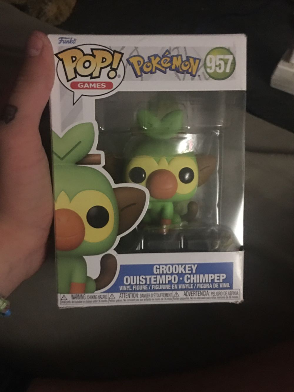 Grookey - Pokémon vinyl figure collectible [Barcode 889698709767] - Main Image 2