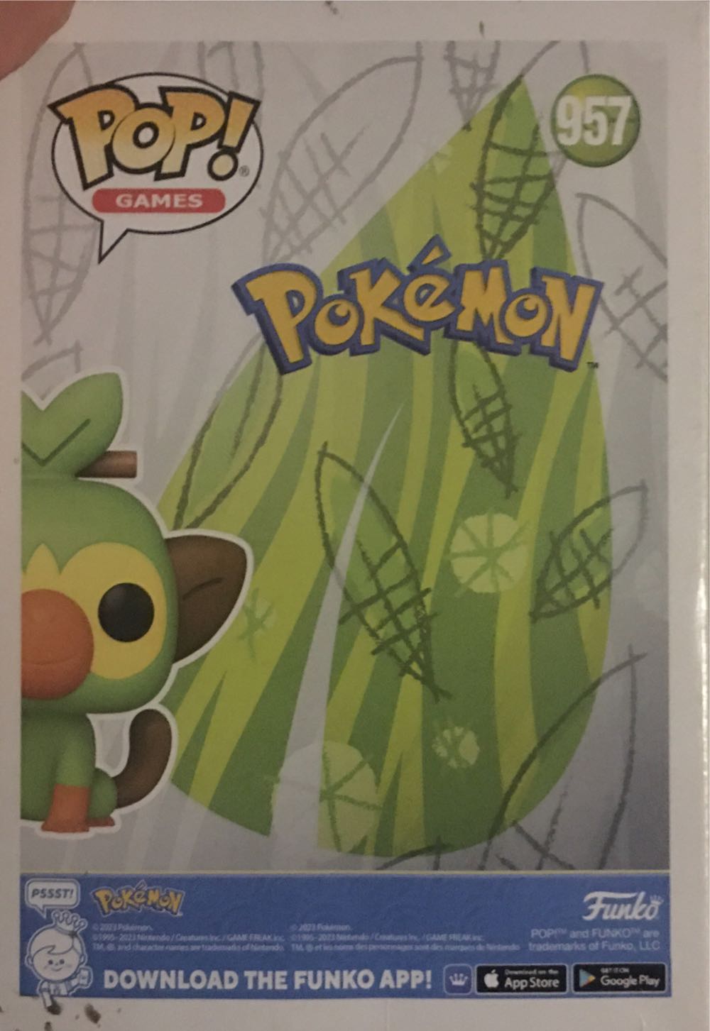 Grookey - Pokémon vinyl figure collectible [Barcode 889698709767] - Main Image 3