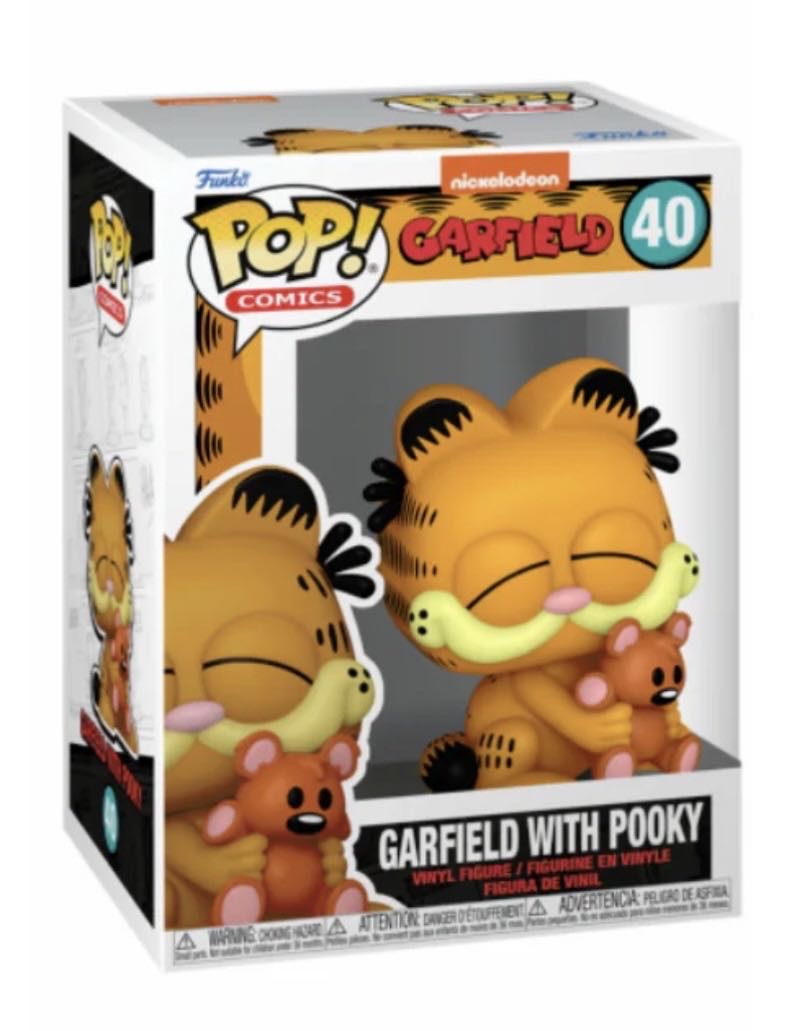 Garfield With Pooky - Garfield vinyl figure collectible [Barcode 889698801638] - Main Image 2