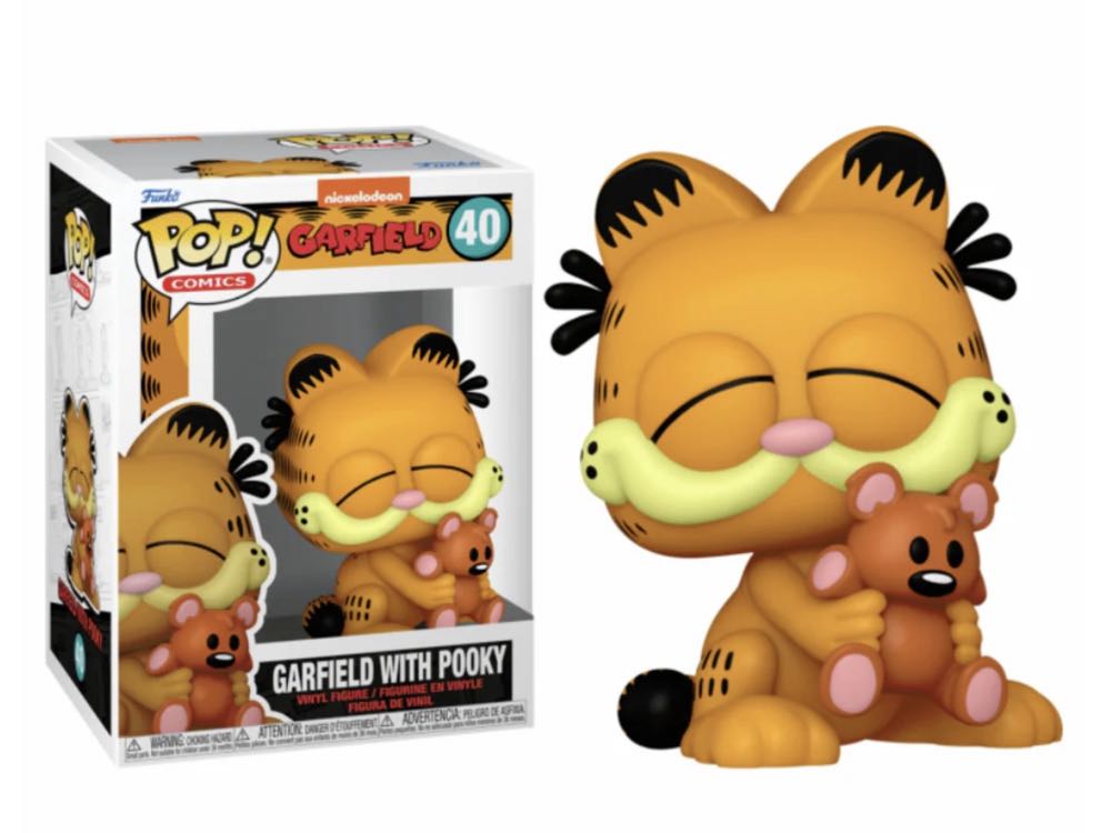 Garfield With Pooky - Garfield vinyl figure collectible [Barcode 889698801638] - Main Image 3