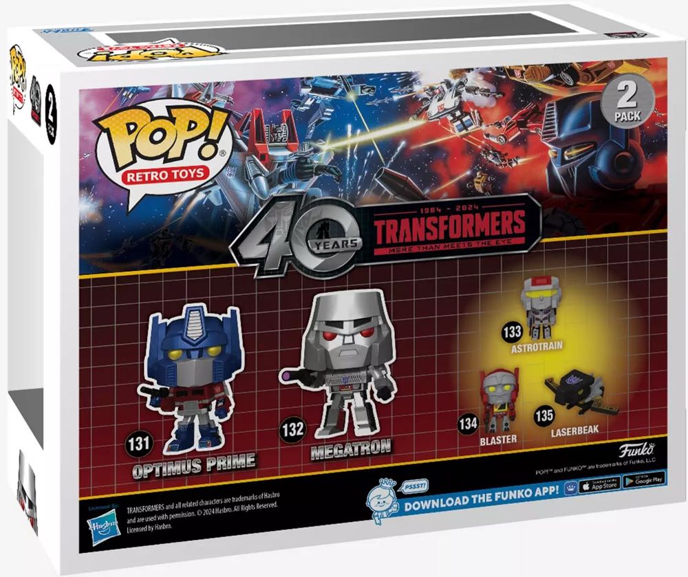 Transformers: Optimus Prime & Megatron (2-pack) - Transformers vinyl figure collectible [Barcode 889698819671] - Main Image 2